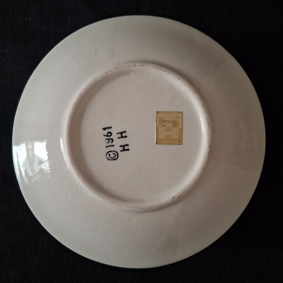 Vintage 1961 Holt Howard Ceramic Christmas Winking Santa Candle Holder MIJ - Picture 7 of 8